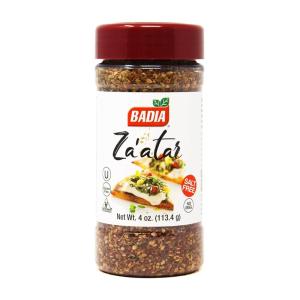 image:imageBadia Zaatar Mediterranean Seasoning Blend 4 oz  Sesame Seeds Sumac Spices Salt Free Kosher Halal No MSG Gluten Free