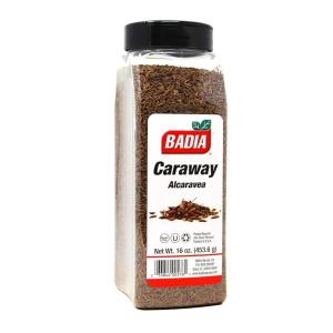 image:imageBadia Caraway Seeds 16 oz  Whole Seed for Cooking Mild Anise Flavor For Bread Soups Stews