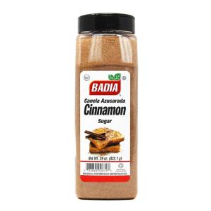 image:imageBadia Cinnamon Sugar 29 oz  Sweet Blend of Cane Sugar and Ground Cinnamon All Purpose Topping for Baking Coffee Desserts Gluten Free