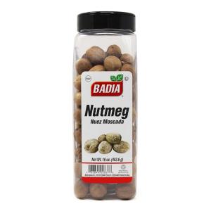 image:imageBadia Nutmeg Whole 16 oz  Ideal for Baking Cooking Sweet amp Savory Dishes  Aromatic amp Flavorful Spice