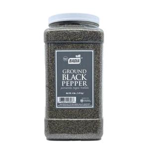 image:imageBadia Ground Black Pepper 4 Pound  Premium Seasoning for Cooking amp Freshly Ground Flavor