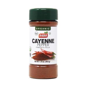 image:imageBadia Organic Cayenne Pepper 175 oz  Ground Red Pepper Spice for Cooking Seasoning amp Heat  Fresh amp Bold Flavor