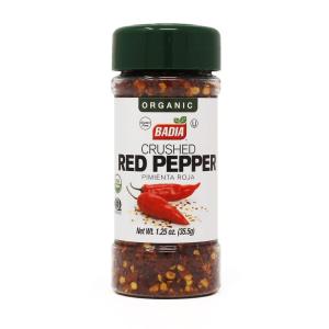 image:imageBadia Organic Crushed Red Pepper 125 oz  Spicy Dried Chili Flakes for Cooking Seasoning amp Garnishing