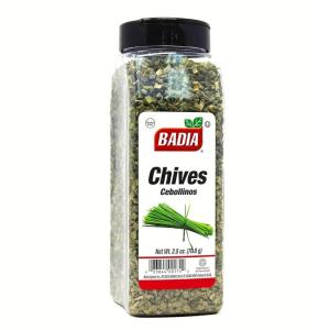 image:imageBadia Dried Chives 25 oz  Premium AirDried Chives  Fresh amp Flavorful for Cooking Soups Salads Eggs Dips and More  Sealed for Freshness
