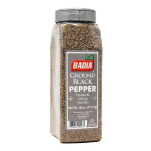 image:imageBadia Ground Black Pepper 16 oz  Pure Bold amp Aromatic Spice for Cooking Grilling amp Seasoning