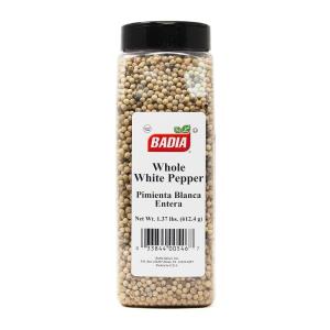 image:imageBadia White Pepper Whole 137 Pound  Whole White Peppercorns for Cooking Grilling amp Seasoning Ideal for Spice Grinders