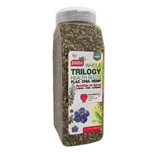 image:image2 PACK Trilogy Seeds Whole Flax Chia amp Hemp Health SeedLinaza Caamo 2x21 oz